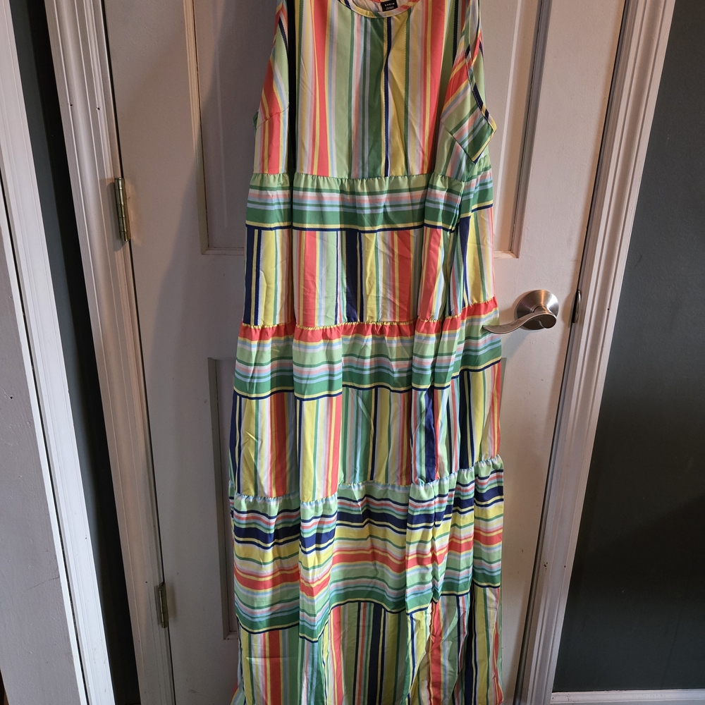 SHEIN Multicolor Striped Dress